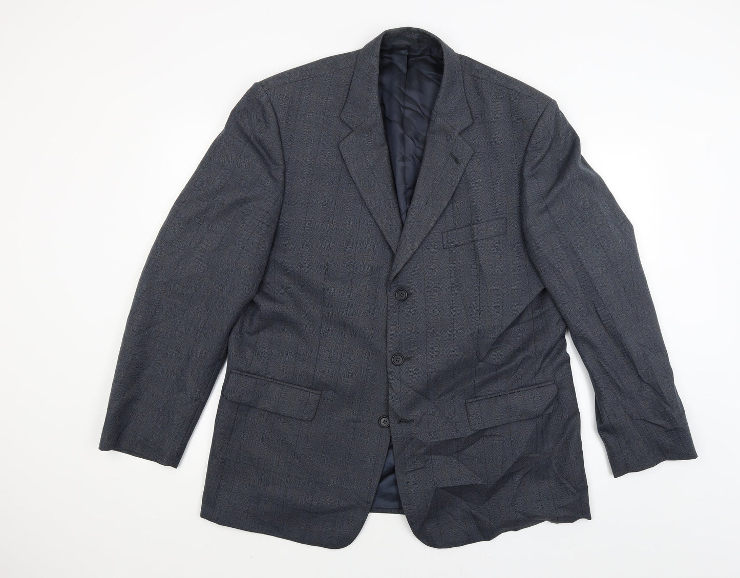 Mens UK Size 44 James Barry Blue Jacket