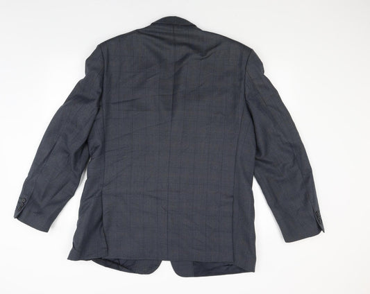 Mens UK Size 44 James Barry Blue Jacket