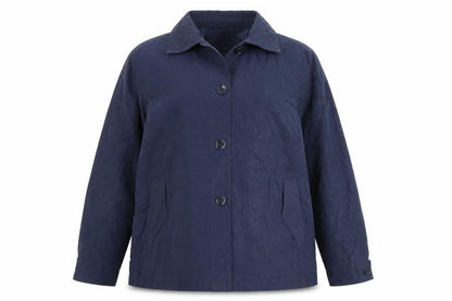 Charlotte James Womens Blue   Jacket Coat Size 18