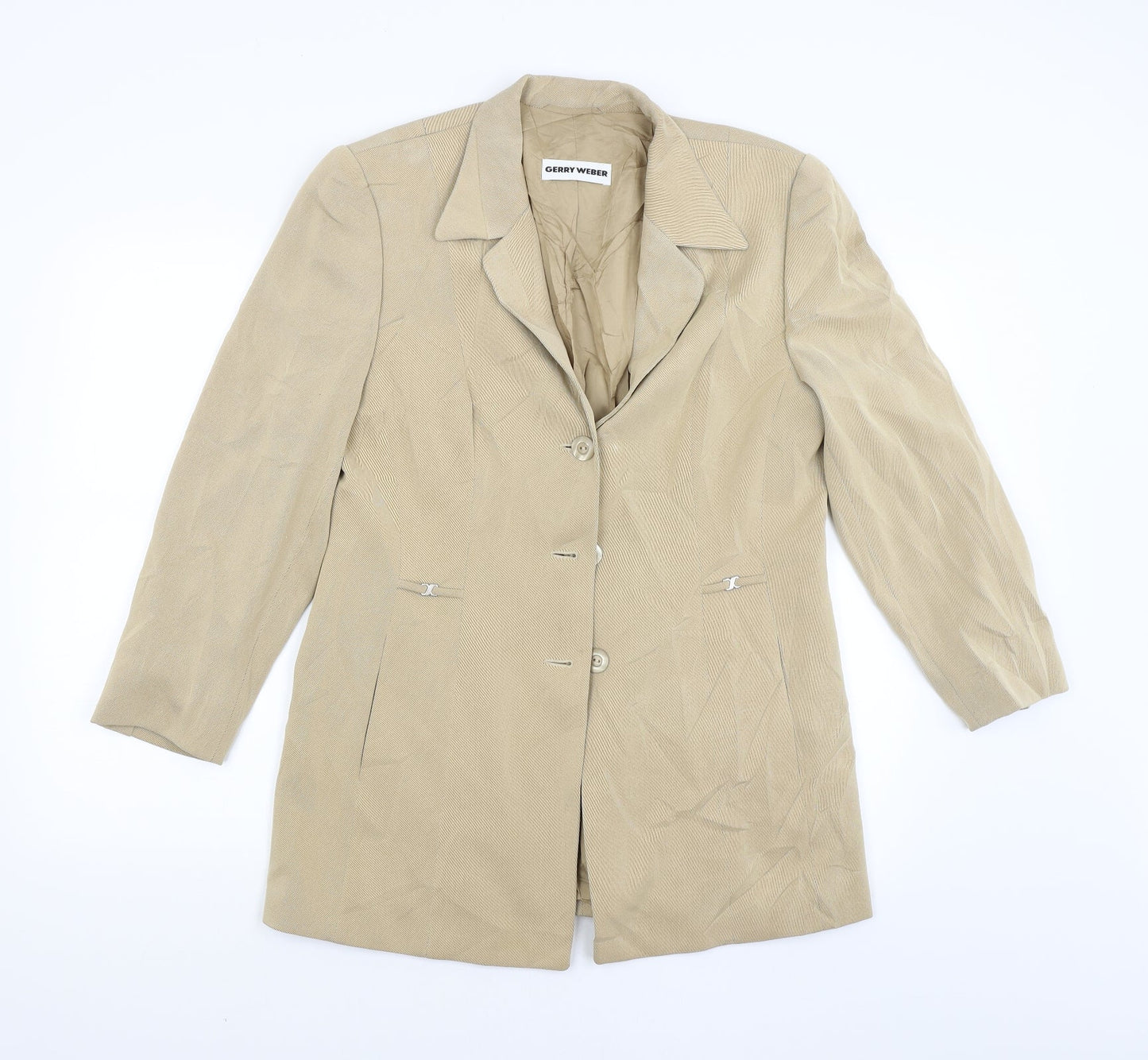 Gerry webber Womens Beige   Jacket  Size 14