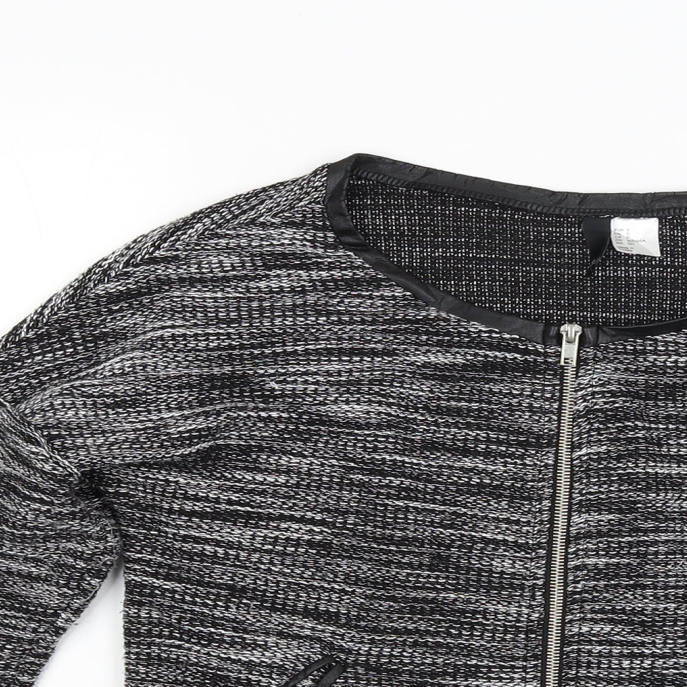 Womens UK Size S Divided Grey Jacket