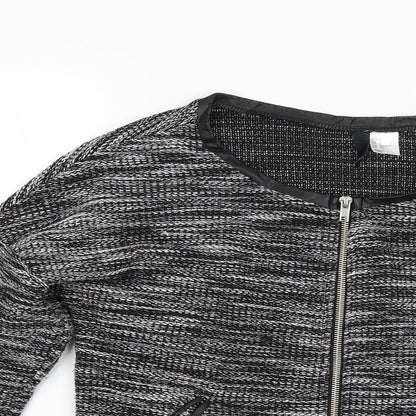 Womens UK Size S Divided Grey Jacket