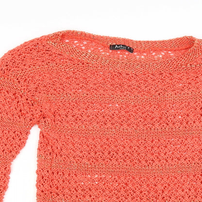 Arthur Womens Red   Tunic Jumper Size M