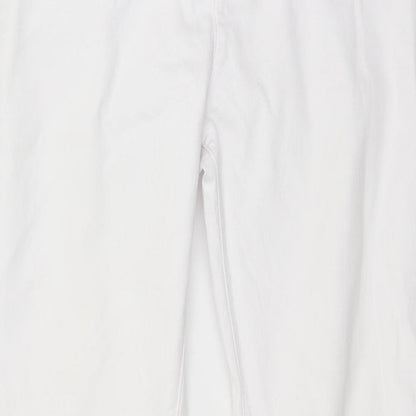 peruna Womens White  Denim Skinny Jeans Size 10 L27 in