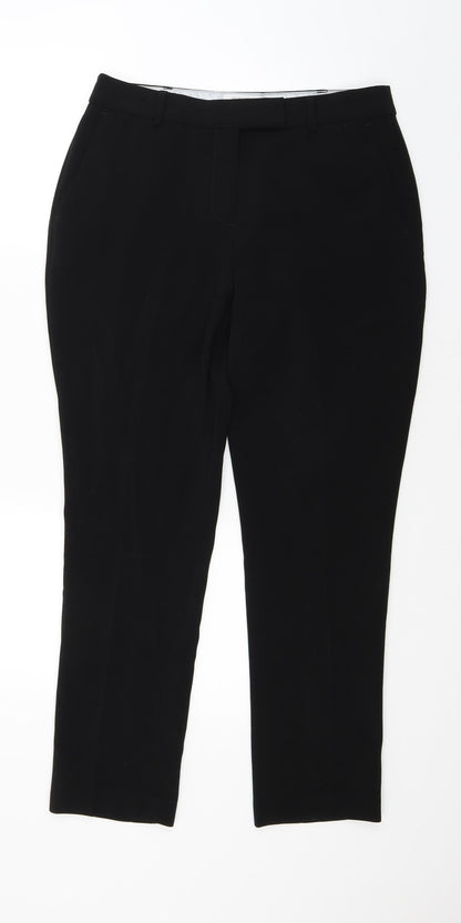 Womens UK Size 12 Principles Regular Fit  Black Trousers
