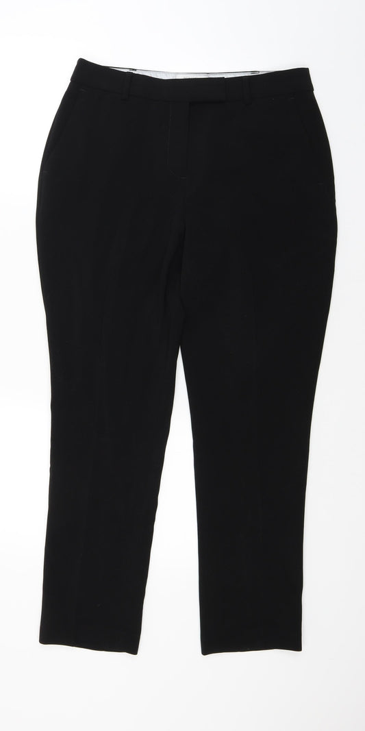 Womens UK Size 12 Principles Regular Fit  Black Trousers