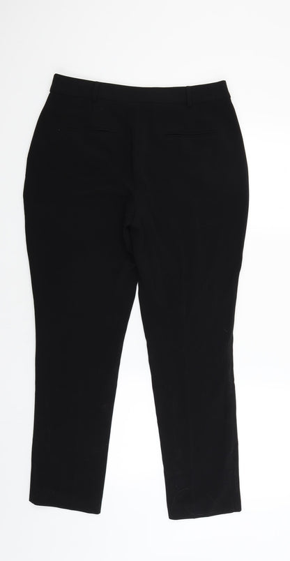 Womens UK Size 12 Principles Regular Fit  Black Trousers