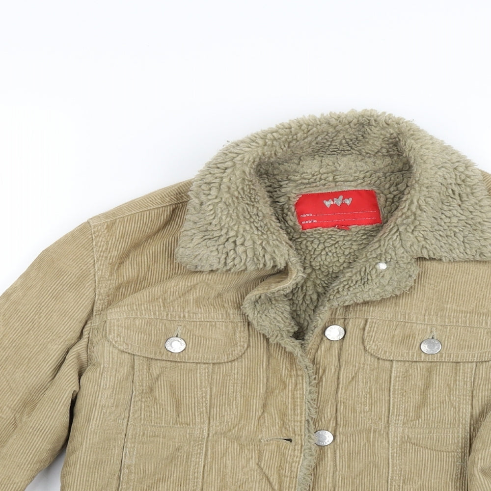 Womens UK Size 8 Per Una Beige Jacket