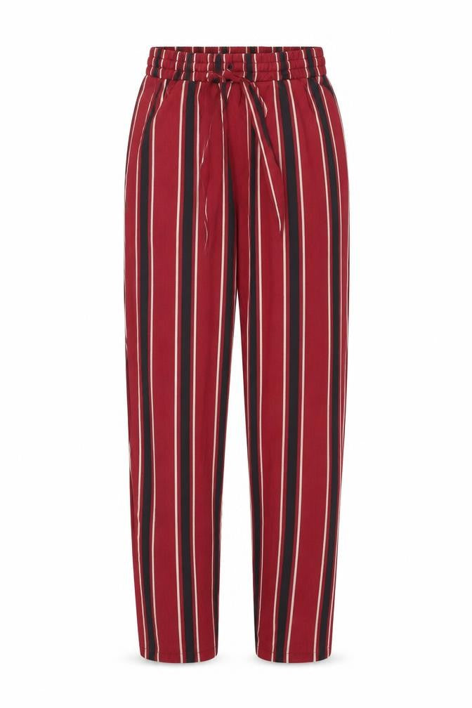 Womens UK Size 6 PRETTYLITTLETHING Regular Fit  Red Trousers