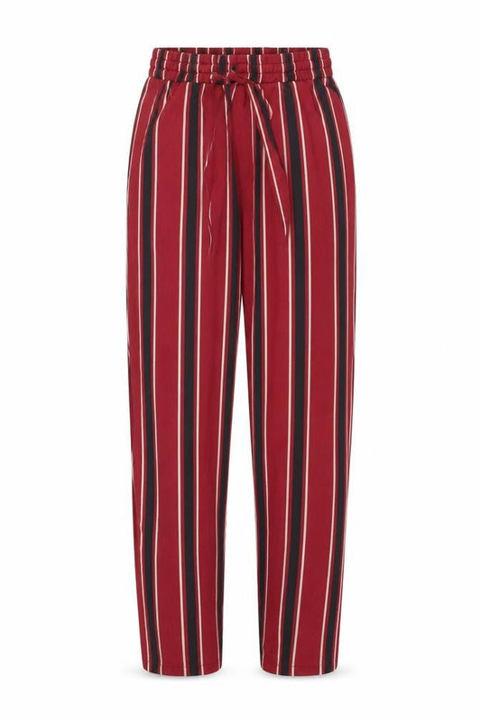 Womens UK Size 6 PRETTYLITTLETHING Regular Fit  Red Trousers