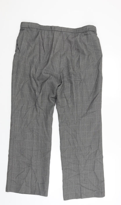 Womens UK Size 14 Marks and Spencer Regular Fit  Red Trousers
