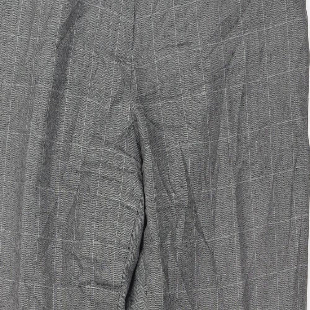 Womens UK Size 14 Marks and Spencer Regular Fit  Red Trousers
