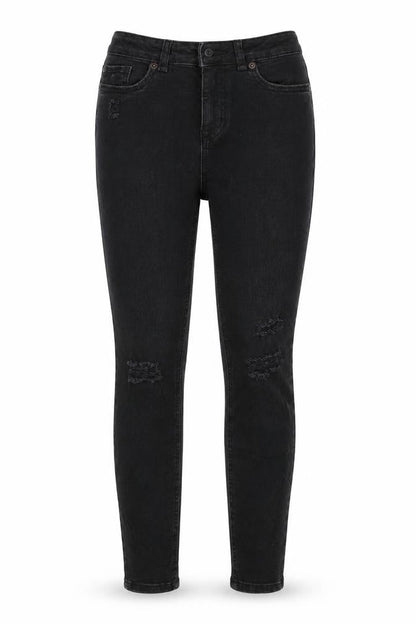 Womens UK Size 8 New Look Regular Fit Skinny Black Jeans