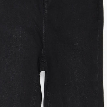 New Look Womens Black  Denim Skinny Jeans Size 8 L27 in