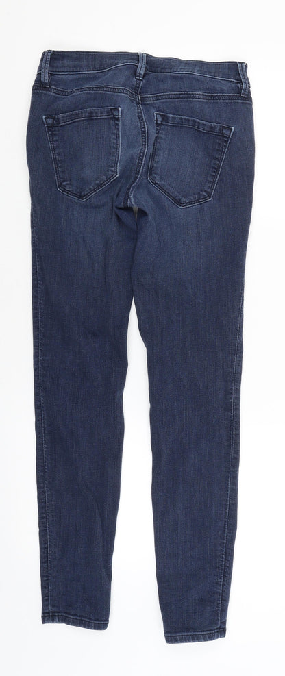 Womens UK Size 27 in LOFT Regular Fit Skinny Blue Jeans