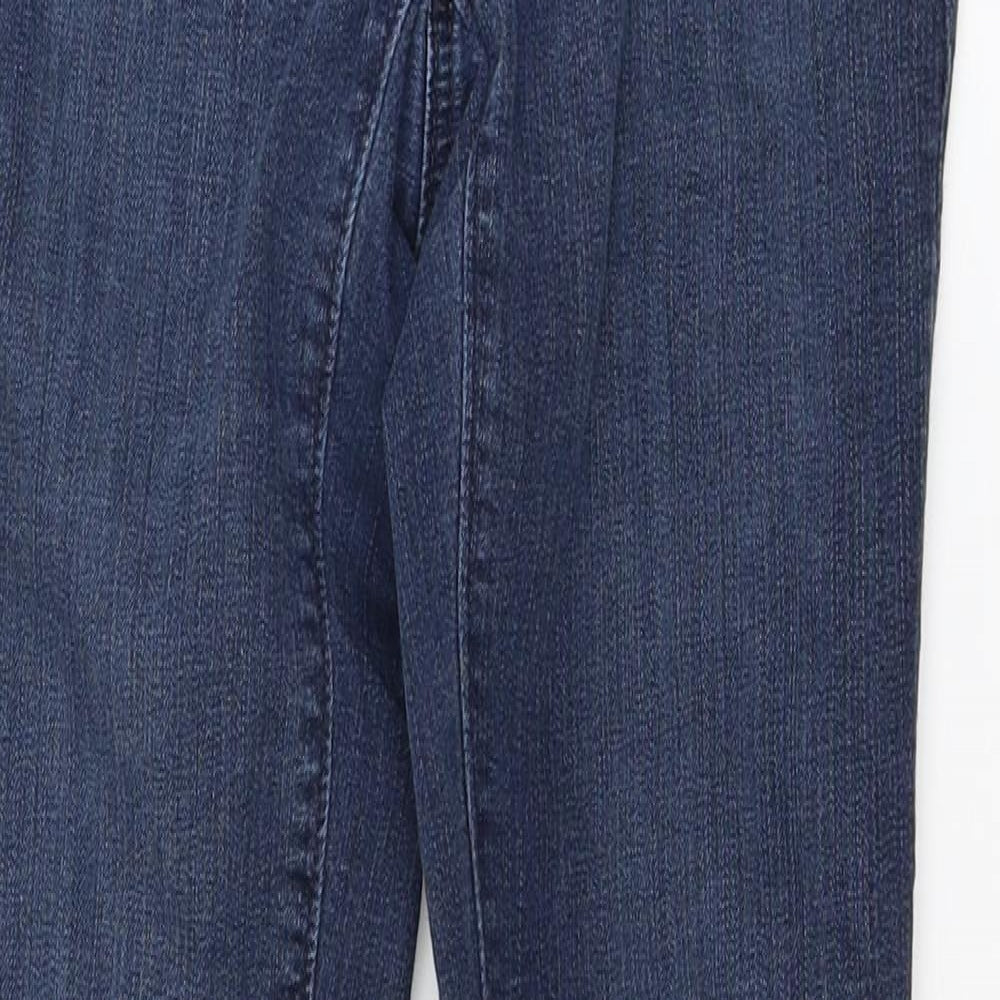 Womens UK Size 27 in LOFT Regular Fit Skinny Blue Jeans