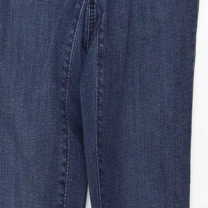 Womens UK Size 27 in LOFT Regular Fit Skinny Blue Jeans