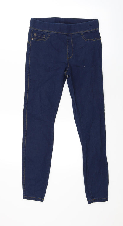 Primark Womens Blue  Denim Jegging Jeans Size 27 in L26 in