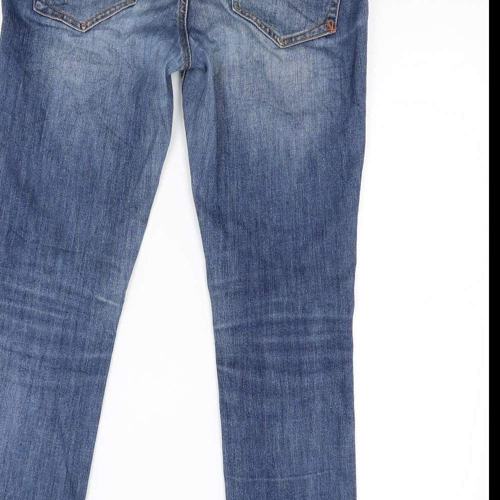 Dittos Womens Blue  Denim Skinny Jeans Size 30 in L26 in