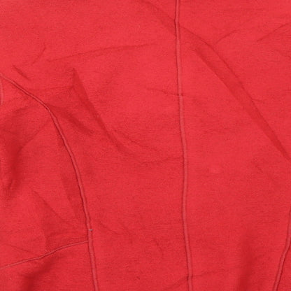 Hucke Womens Red   Overcoat Coat Size 10