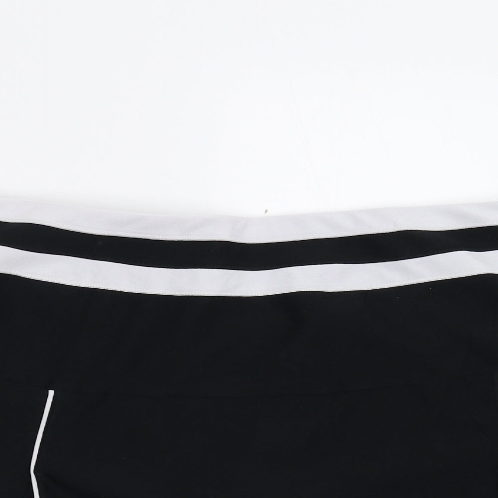 Wilson Womens Black   Athletic Shorts Size L - Skirt
