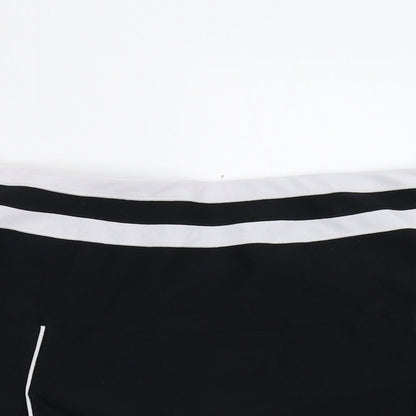 Wilson Womens Black   Athletic Shorts Size L - Skirt