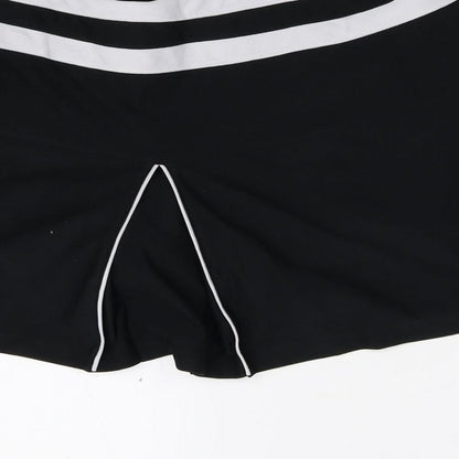 Wilson Womens Black   Athletic Shorts Size L - Skirt