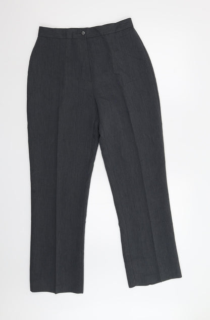 Womens UK Size 14 Dunnes Regular Fit  Grey Trousers