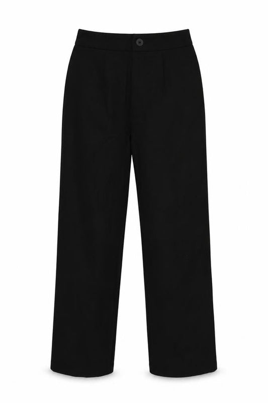 Womens UK Size 14 Modern Classics Regular Fit  Black Trousers
