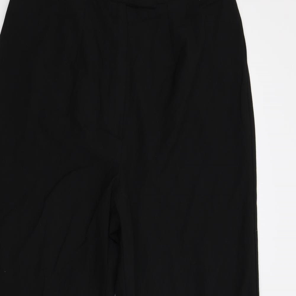 Womens UK Size 14 Modern Classics Regular Fit  Black Trousers