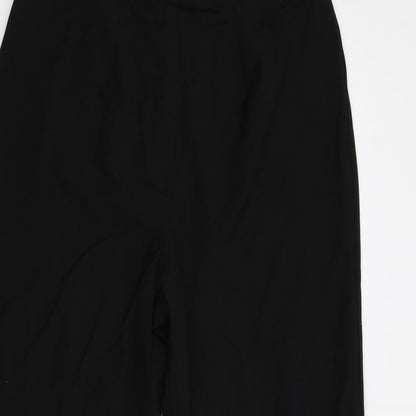 Womens UK Size 14 Modern Classics Regular Fit  Black Trousers
