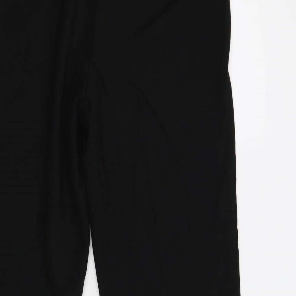 Womens UK Size 14 Modern Classics Regular Fit  Black Trousers