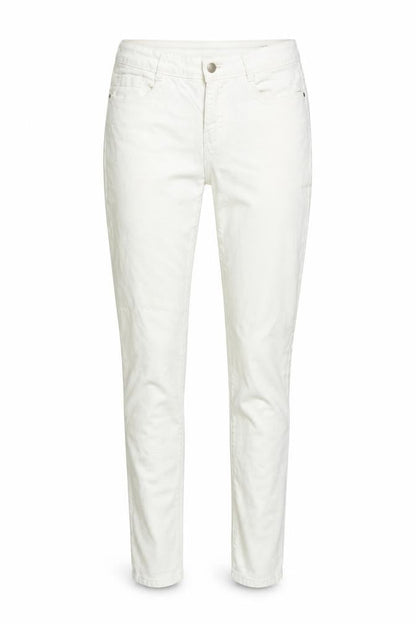 Womens UK Size S Zara Regular Fit Skinny White Jeans