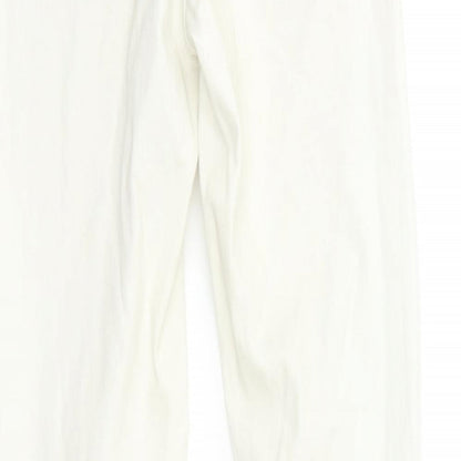Zara Womens White   Skinny Jeans Size S L30 in