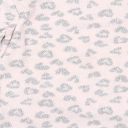 F&F Girls Pink Animal Print  Top Pyjama Top Size 3-4 Years