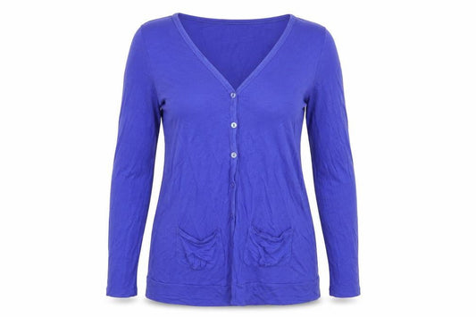 Womens UK Size 12 Be You Blue Cardigan Jumper