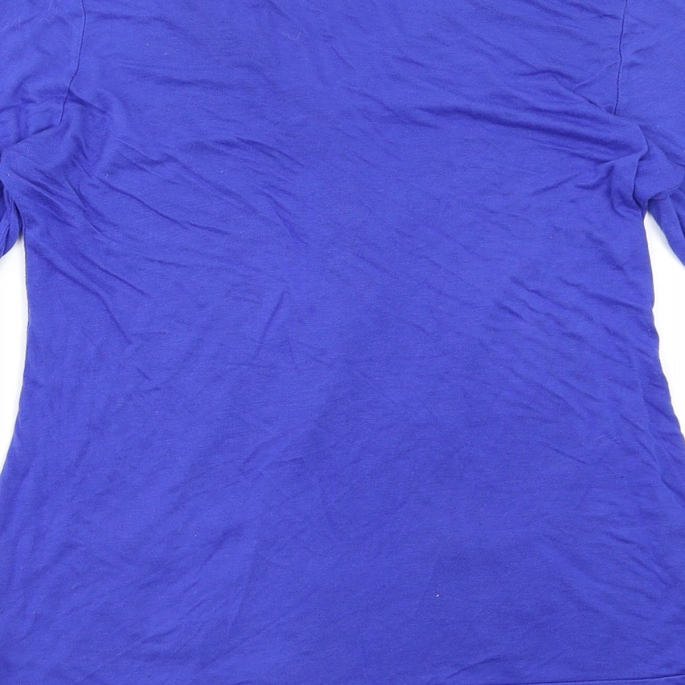 Womens UK Size 12 Be You Blue Cardigan Jumper