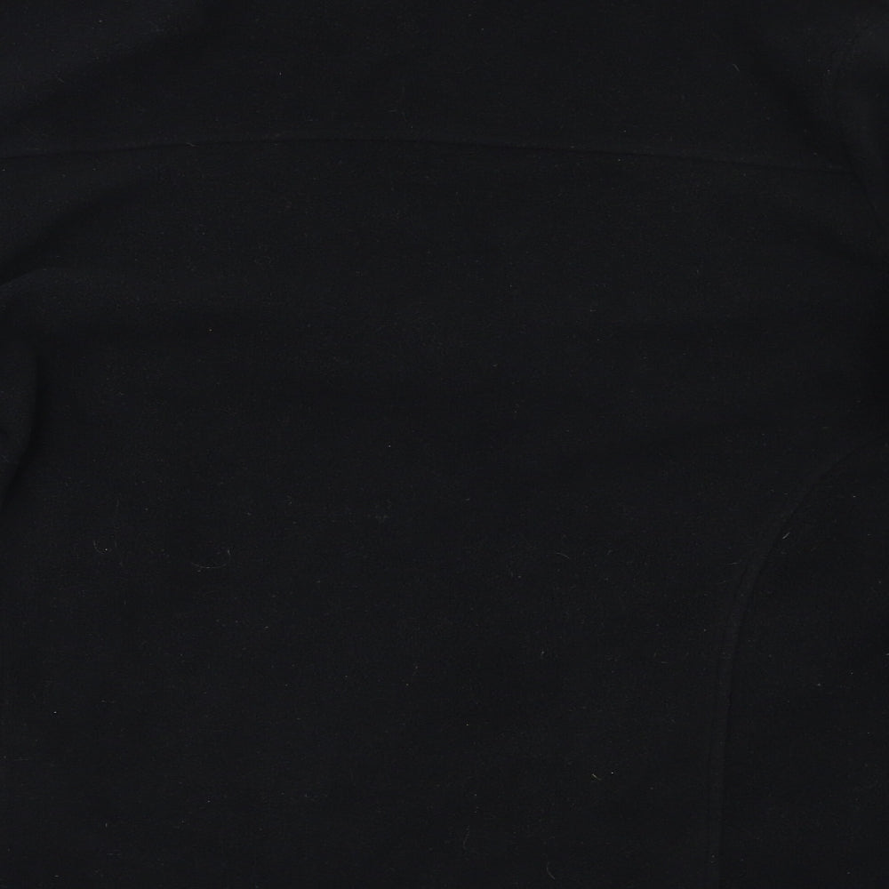 Peacocks Womens Black   Full Zip Sweatshirt Size 18
