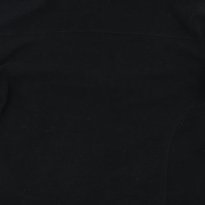 Peacocks Womens Black   Full Zip Sweatshirt Size 18