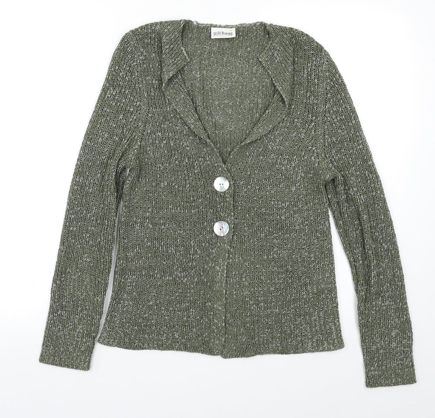 GolleHaug Womens Green   Cardigan Jumper Size 8