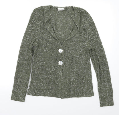 GolleHaug Womens Green   Cardigan Jumper Size 8