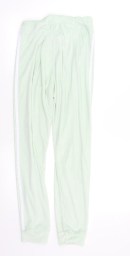 Womens UK Size S Preworn Regular Fit Jegging Green Trousers