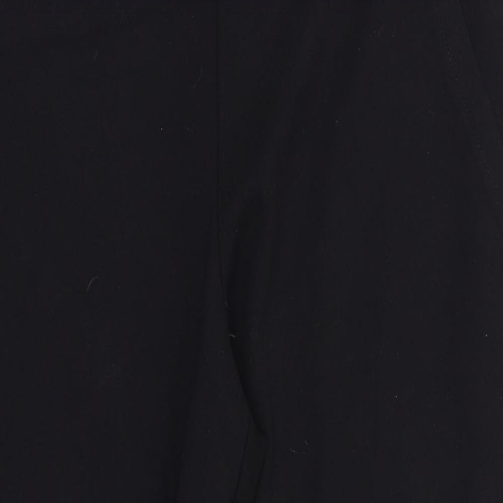 Womens UK Size 14 NEXT Regular Fit Dress Pants Black Trousers