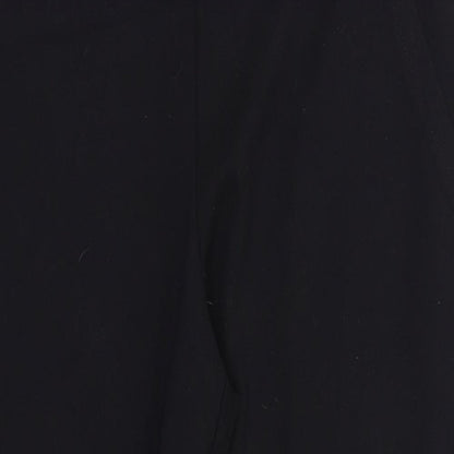 Womens UK Size 14 NEXT Regular Fit Dress Pants Black Trousers