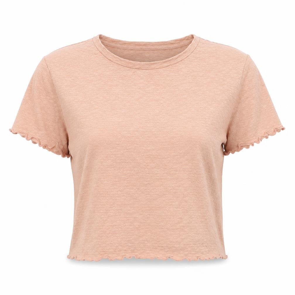 Womens UK Size 14 New Look Pink Basic Blouse