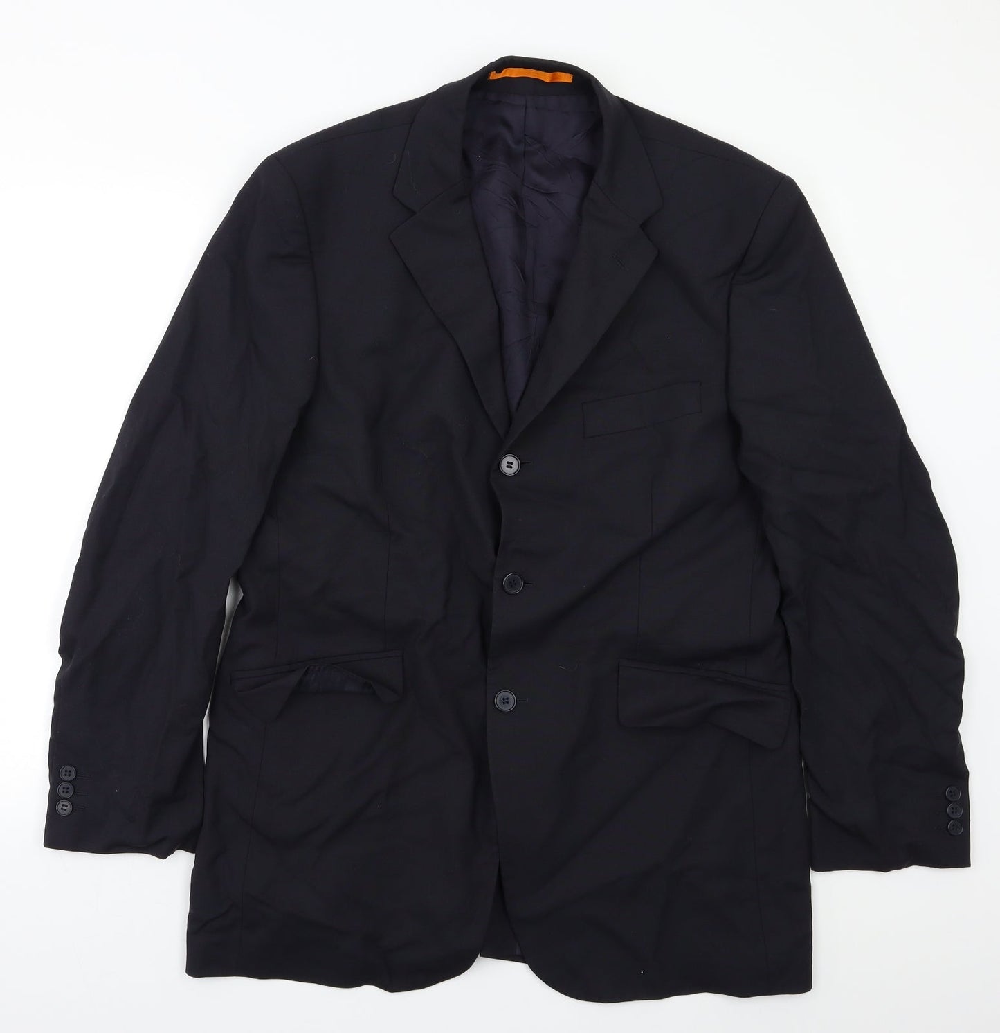 Mens UK Size 40 Karl Jackson Regular Black Suit Jacket
