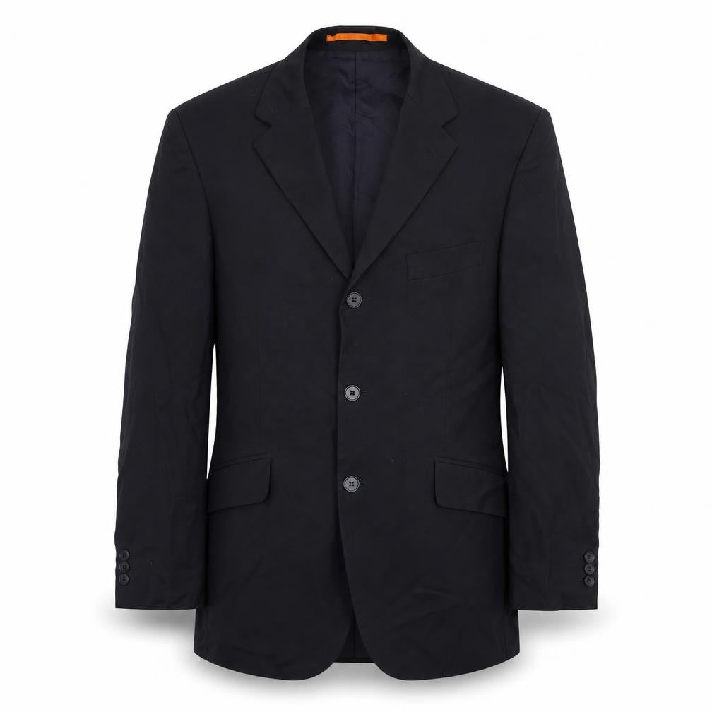 Mens UK Size 40 Karl Jackson Regular Black Suit Jacket