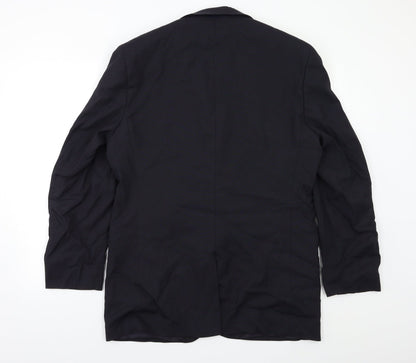 Mens UK Size 40 Karl Jackson Regular Black Suit Jacket