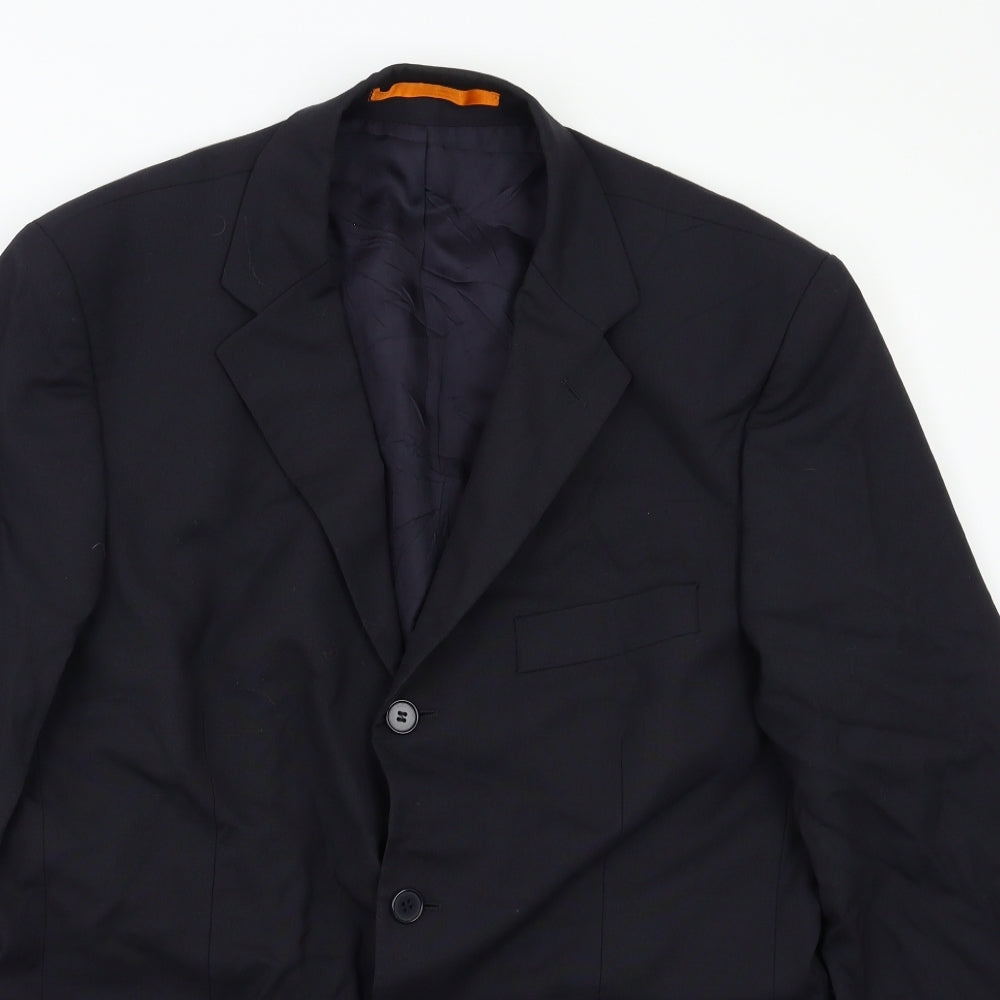 Mens UK Size 40 Karl Jackson Regular Black Suit Jacket
