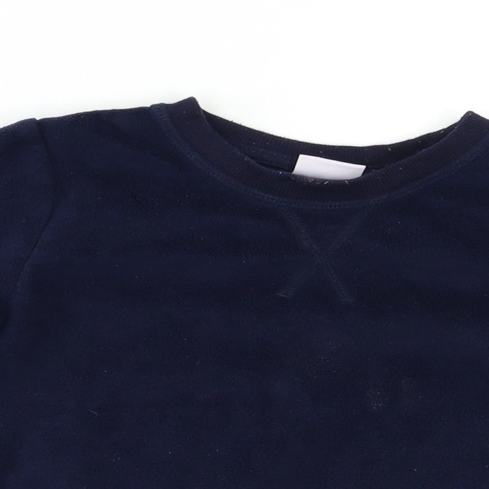 F&F Boys Blue   Pullover Hoodie Size 3-4 Years